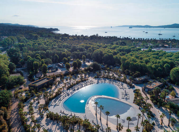piscine camping golfe St Tropez